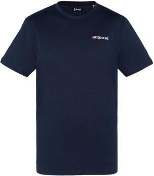 Schott T-shirt Korte Mouw TSFLAGARMY