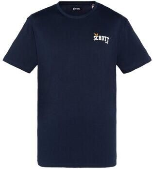 Schott T-shirt Korte Mouw TSSTARLOGO