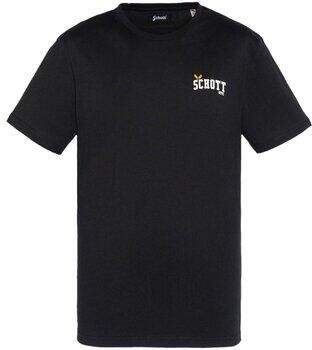 Schott T-shirt Korte Mouw TSSTARLOGO