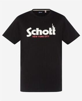 Schott T-shirt Korte Mouw TSTROY