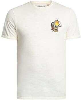 Schott T-shirt Korte Mouw Vintage T-shirt met borstprint