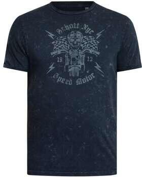 Schott T-shirt Korte Mouw Vintage T-shirt met print op de voorkant