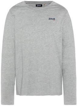 Schott T-Shirt Lange Mouw BRODEDML