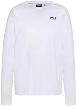 Schott T-Shirt Lange Mouw