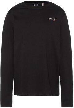 Schott T-Shirt Lange Mouw