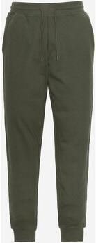 Schott NYC Groene Jogger Broek met Patch Logo Green Heren