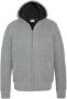 Schott NYC Ritsrits Hoodie met Capuchon Gray Heren - Thumbnail 1