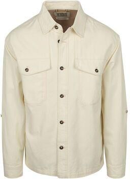 Scotch & Soda Blazer Scotch & Soda Overshirt Cotton Linen Ecru