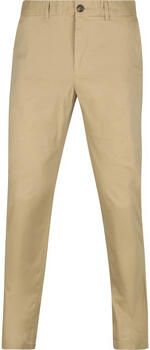 SCOTCH & SODA Heren Broeken Stuart Stretch Cotton Chino Zand