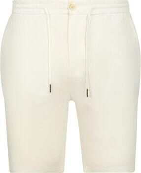 Scotch & Soda Korte Broek Scotch & Soda Fave Short Cotton Linen Off White - Foto 3