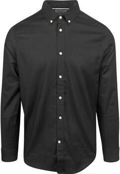 Scotch & Soda Overhemd Lange Mouw Scotch & Soda Core Oxford Overhemd Zwart