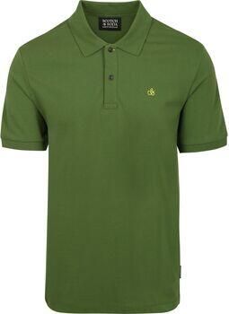 Scotch & Soda Polo Shirt Korte Mouw Scotch & Soda Core Piqué Polo Groen - Foto 4