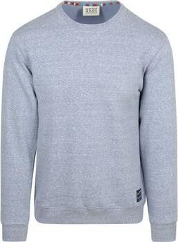 Scotch & Soda Sweater Scotch & Soda Pullover Blauw Melange