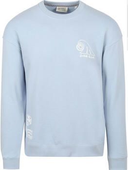 Scotch & Soda Sweater Scotch & Soda Sweater Embroidered Lichtblauw