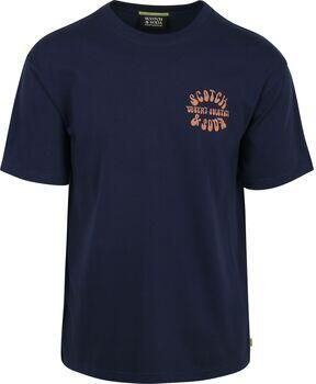 Scotch & Soda T-shirt Scotch & Soda Scotch Soda T-Shirt Backprint Navy - Foto 6