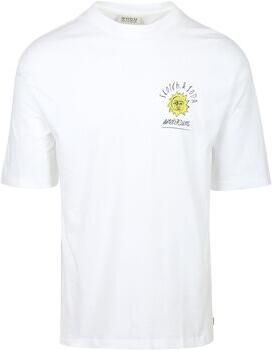 Scotch & Soda T-shirt Scotch & Soda Scotch Soda T-Shirt Backprint Wit