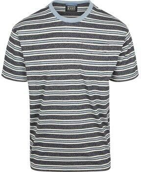 Scotch & Soda T-shirt Scotch & Soda T-shirt Streep Blauw