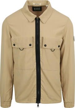 Scotch & Soda Trainingsjack Scotch & Soda Scotch Soda Jas Utility Beige