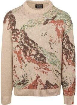 Scotch & Soda Trui Scotch & Soda Mountain loose fit pullover