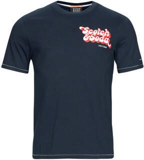 Scotch & Soda T-shirt Korte Mouw Scotch & Soda T-Shirt En Jersey À Petit Logo