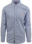 Scotch & Soda Overhemd Lange Mouw Scotch & Soda Overhemd Streep Lichtblauw - Thumbnail 1