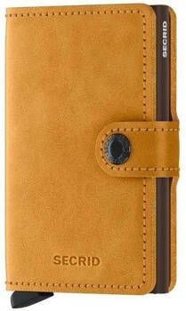 Secrid Portemonnee Miniwallet Vintage Ochre