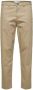 Selected Broek Noos Slim Tape New Miles Pants Greige - Thumbnail 1