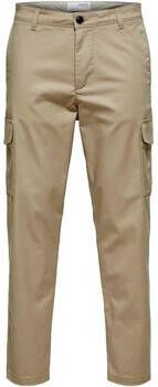 Selected Cargobroek PANTALON CARGO BEIGE HOMBRE HOMME 16080539