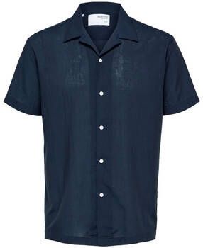 Selected Overhemd Lange Mouw Reg. Air Shirt Sky Captain