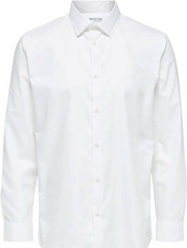 Selected Overhemd Lange Mouw Regethan Classic Overhemd Wit