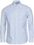 SELECTED HOMME gestreept regular fit overhemd SLHREGRICK-OX met biologisch katoen lichtblauw wit - Thumbnail 2
