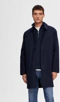 Selected Blazer 16091586 SLHDEVON LAYERS CARCOAT-SKY CAPTAIN