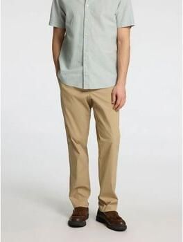 Selected Homme Regular tapered fit chino met tunnelkoord model 'LERO'