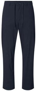 Selected Homme Regular tapered fit chino met tunnelkoord model 'LERO'