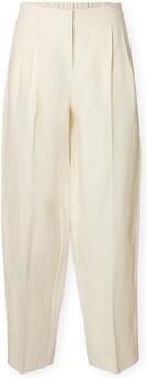 Selected Broek W Barrel Lia Trousers Birch