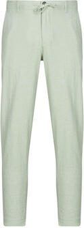 Selected Homme slim fit broek van mix van katoen en linnen model 'BRODY' - Foto 3