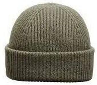 Selected Homme Muts van wol met structuurmotief model 'MASON'