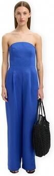 Selected Jumpsui W Sima Bustier Jumpsuit Dazzling Blue