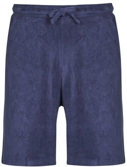 SELECTED HOMME Heren Broeken Slhloose-talon Towel Jersey Shorts Donkerblauw