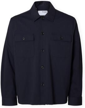 Selected Onderhemd Noos Reg Lorent Dark Saphire