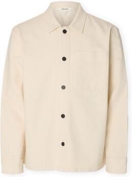 Selected Onderhemd Regular-Jake Jacket Ecru