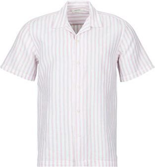 Selected Overhemd Korte Mouw SLHREGCLAY LINEN BLEND SS SHIR