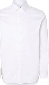 SELECTED HOMME Heren Overhemden Slhslim-performance Shirt Ls Noos Wit - Foto 11