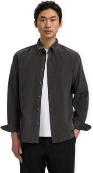 Selected Overhemd Lange Mouw Noos RegCole Danni Shirt Dark Shadow