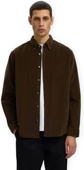 Selected Overhemd Lange Mouw Noos RegCole Danni Shirt Turkish Coffee