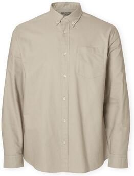 Selected Overhemd Lange Mouw Noos Regrick Oxford Shirt Pure Cashemere
