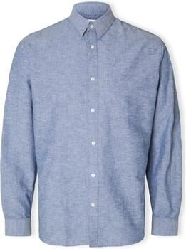 Selected Homme Heren Overhemden Slhslimnew-linen Shirt Ls Noos Multicolor Heren - Foto 2