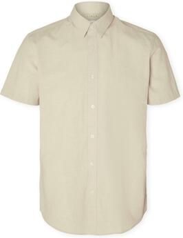 Selected Overhemd Lange Mouw Slimsun Shirt Pure Cashemere