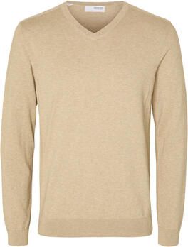 Selected Sweater Berg Pullover V-Neck Kelp