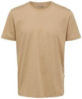 Selected Homme Regular fit T-shirt van katoenmix model 'ASPEN' - Foto 3